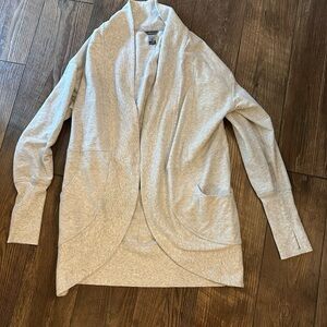 Eddie Bauer Heather Gray Cardigan